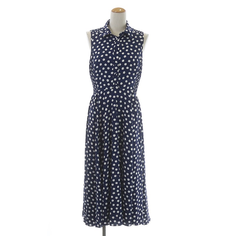 未使用品 ケイトスペード KATE SPADE cloud dot midi dress フレア  