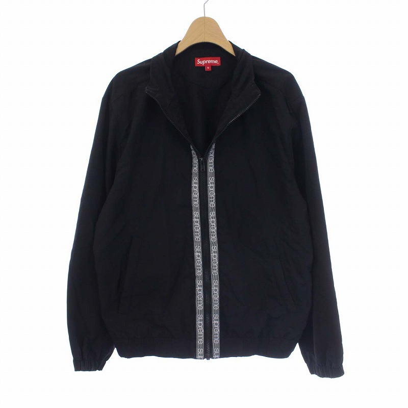 シュプリーム SUPREME 18SS CLASSIC LOGO TAPING TRACK JACKET 