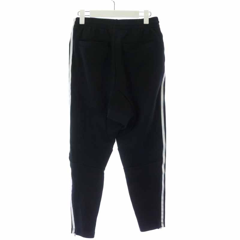 EUROPA 古着 adidas アディダス トラックパンツ ブラック XL 古着 adidas アディダス トラックパンツ ブラック ホワイト XL