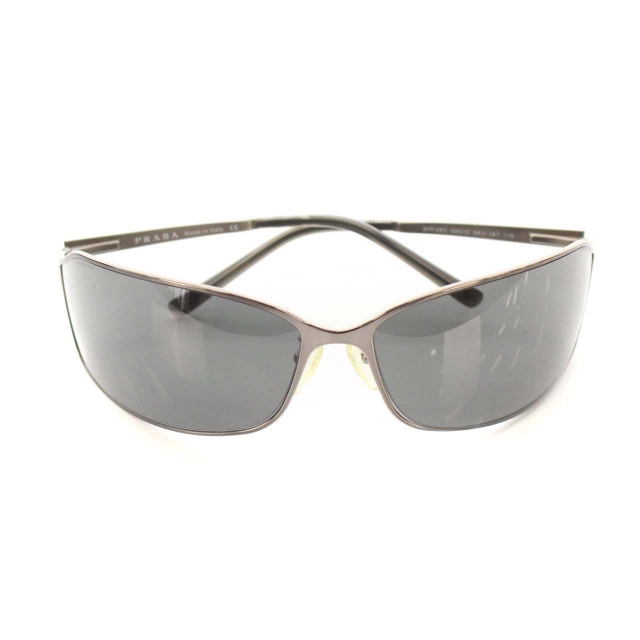 プラダ PRADA サングラス メタルフレーム SPR58G ロゴ 箱付き 69□15 