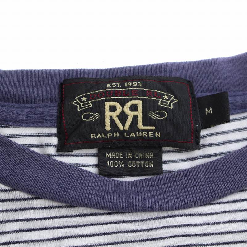 ダブルアールエル RRL ラルフローレン Tシャツ カットソー 半袖 クルー