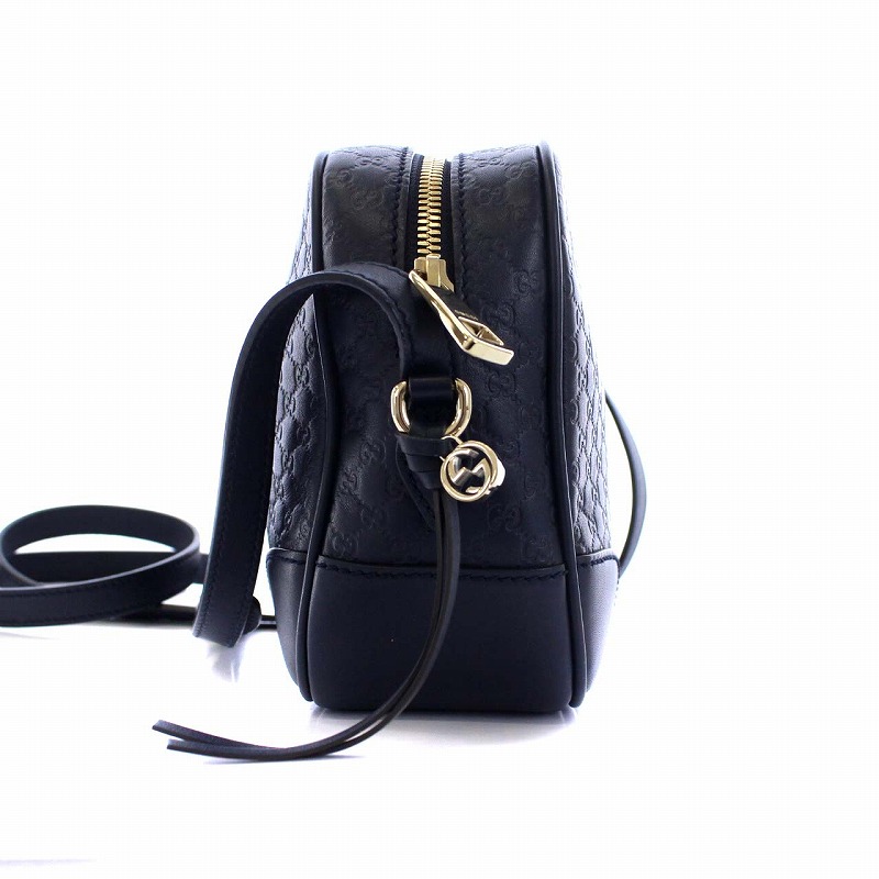 グッチ GUCCI マイクログッチシマ ブリー ショルダーバッグ ポシェット 