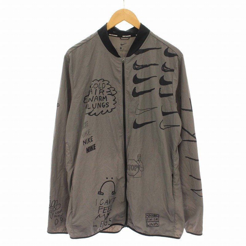 ナイキ NIKE Nathan Bell Printed Running Jacket ネイサンベル 