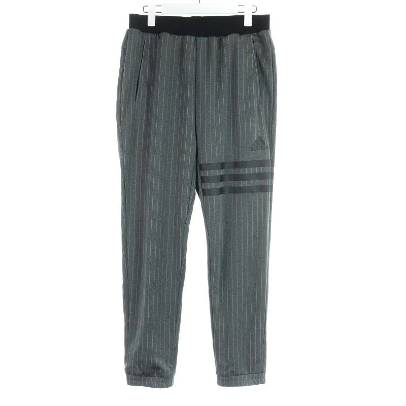 アディダス adidas ピンストライプジャージジャケット ピンストライプ 