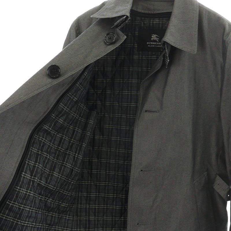 バーバリーブラックレーベル BURBERRY BLACK LABEL ステンカラーコート