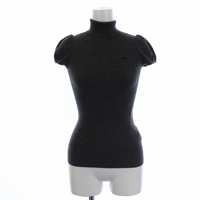 バーバリーブルーレーベル BURBERRY BLUE LABEL リブニット セーター  