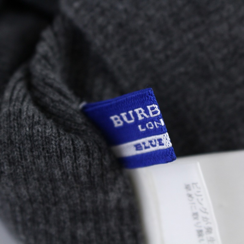 バーバリーブルーレーベル BURBERRY BLUE LABEL リブニット