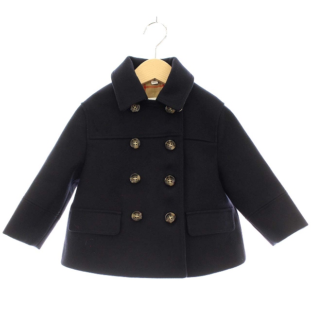 バーバリー BURBERRY キッズ ピーコート Pコート 裏地ノバチェック  