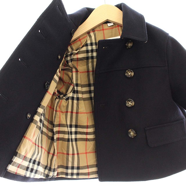 バーバリー BURBERRY キッズ ピーコート Pコート 裏地ノバチェック 