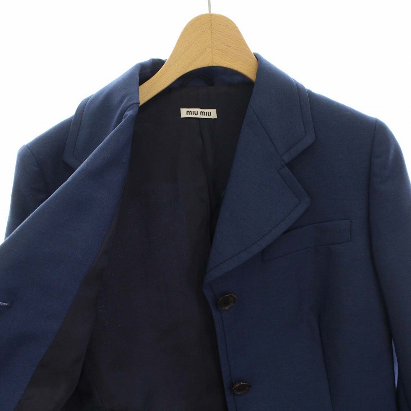 ミュウミュウ miumiu 2012年製 スーツ セットアップ 上下 テーラード