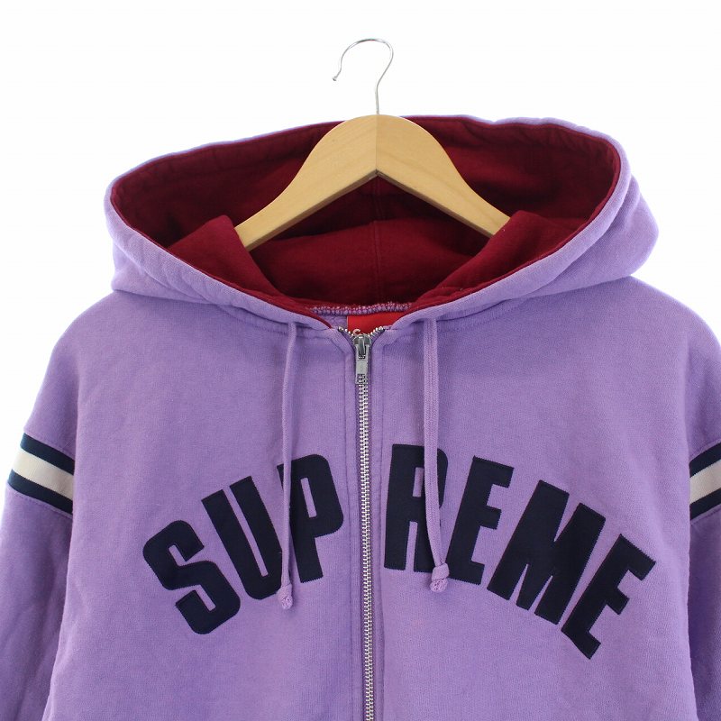 シュプリーム SUPREME 18SS JET SLEEVE ZIP UP HOODED SWEATSHIRT  