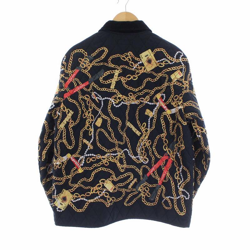 シュプリーム SUPREME 20FW CHAINS QUILTED JACKET キルティング 