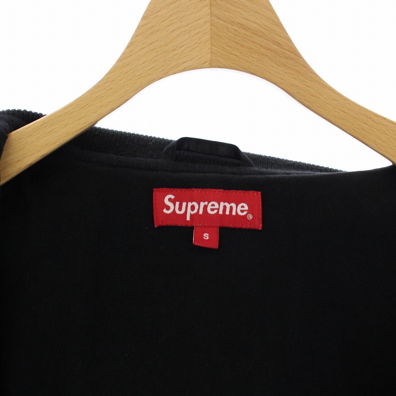 シュプリーム SUPREME 17SS QUILTED SATIN VARSITY JACKET スタジャン 