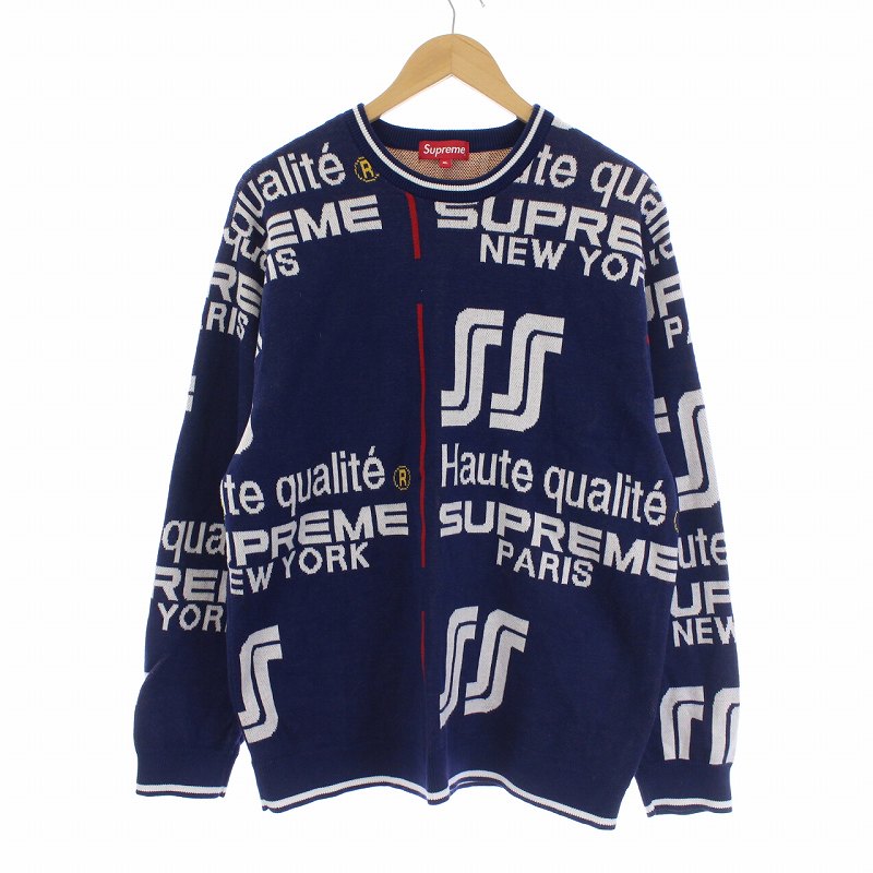 シュプリーム SUPREME 20SS QUALITE SWEATER 長袖 ニット セーター 