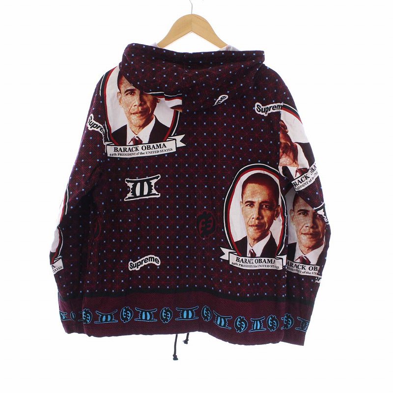 シュプリーム SUPREME 17SS OBAMA ANORAK オバマ アノラックパーカー 