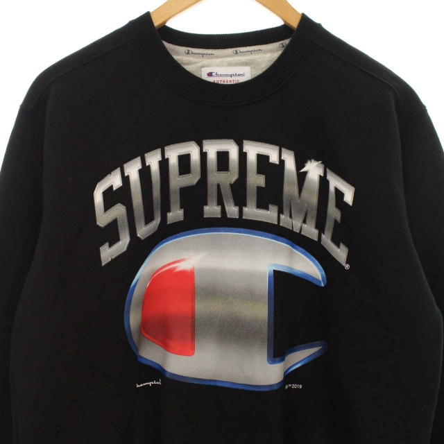 シュプリーム SUPREME チャンピオン CHAMPION 19SS CHROME CREWNECK 