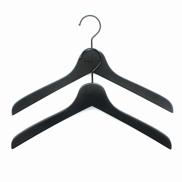 ヨウジヤマモト YOHJI YAMAMOTO ウッドハンガー ノベルティ 2本セット 