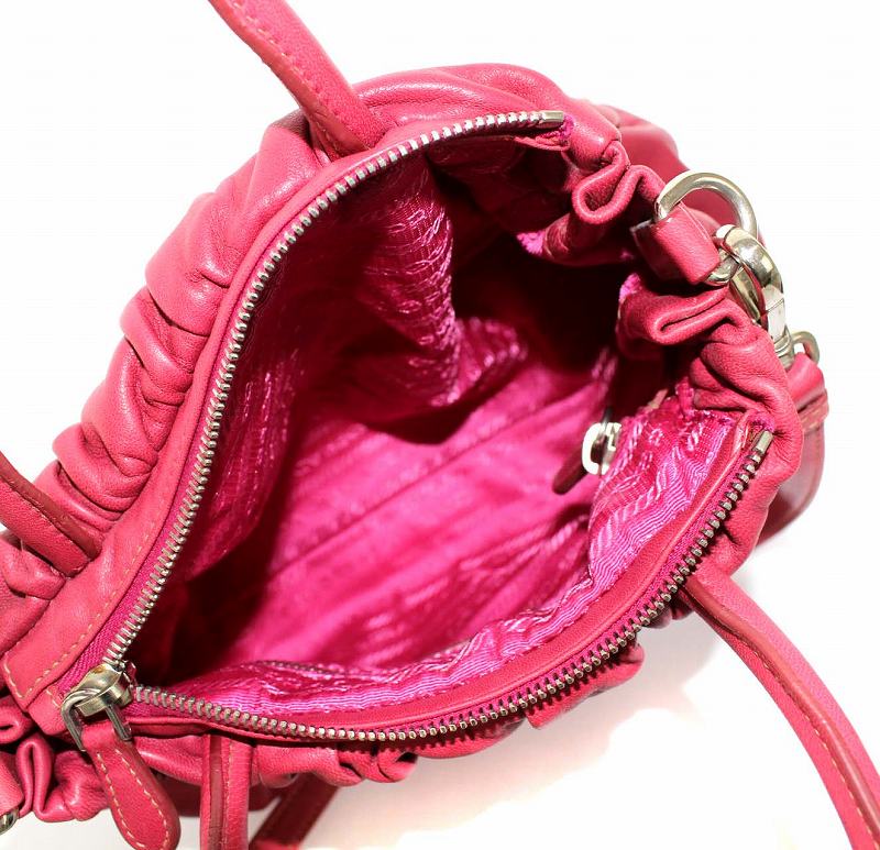 プラダ PRADA ハンドバッグ ショルダーバッグ 2WAY ナッパレザー 