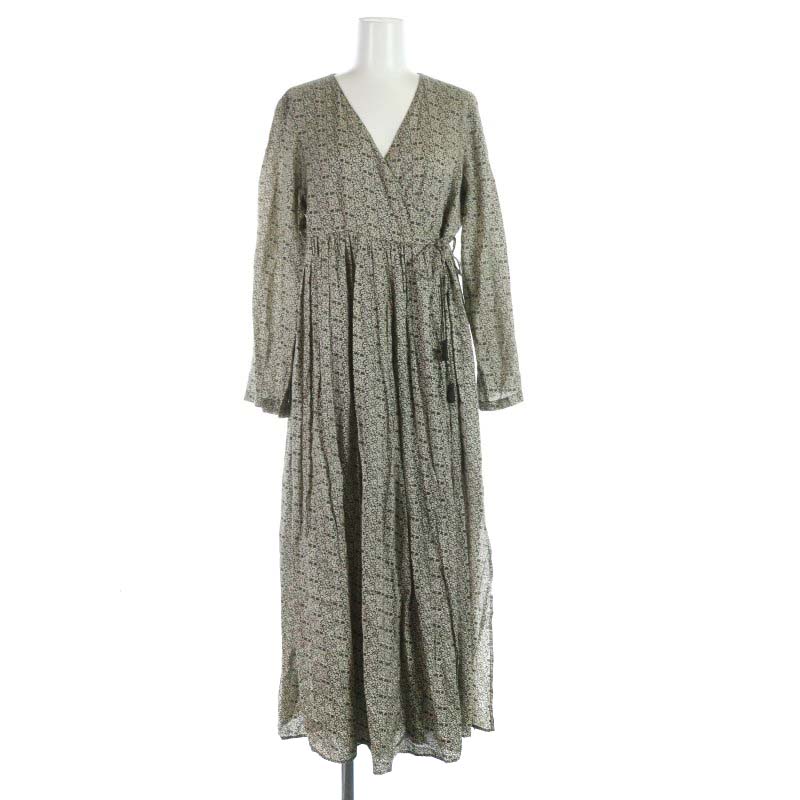 ヌキテパ Ne Quittez Pas アーバンリサーチ別注 2wayガウン ワンピース ロング マキシ丈 カシュクール 花柄 フラワー 長袖 黒 ブラック 白 ホワイト St レディース 081 ベクトルパーク ヌキテパ Ne Quittez Pas アーバンリサーチ別注 2wayガウン ワンピース ロング マキシ丈 カシュクール 花柄 フラワー 長袖 黒 ブラック 白 ホワイト St レディース 081 ベクトルパーク