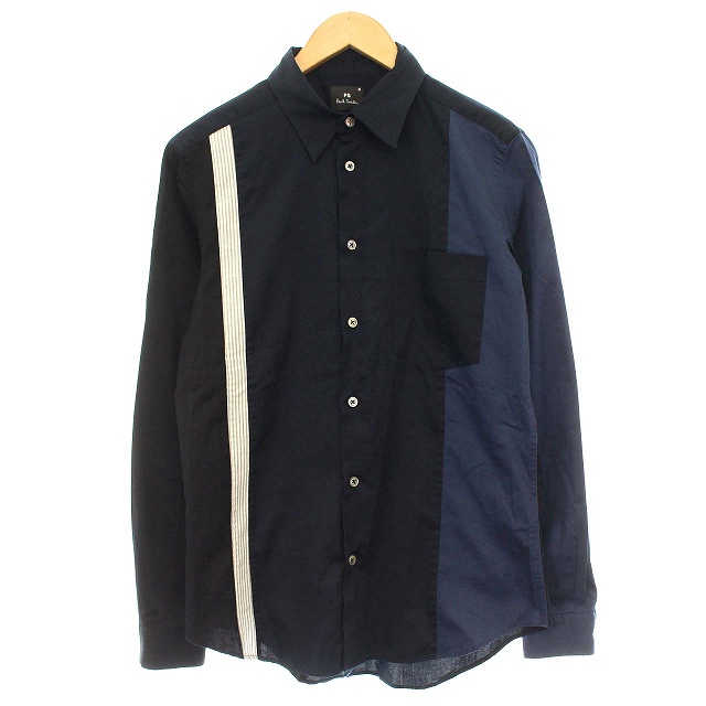 Paul Smith ポールスミス ネイビー色 長袖シャツ 希少 40【ポール 