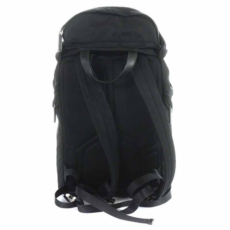 プラダ PRADA V136 リュックサック バックパック ナイロン ポケット 黒 