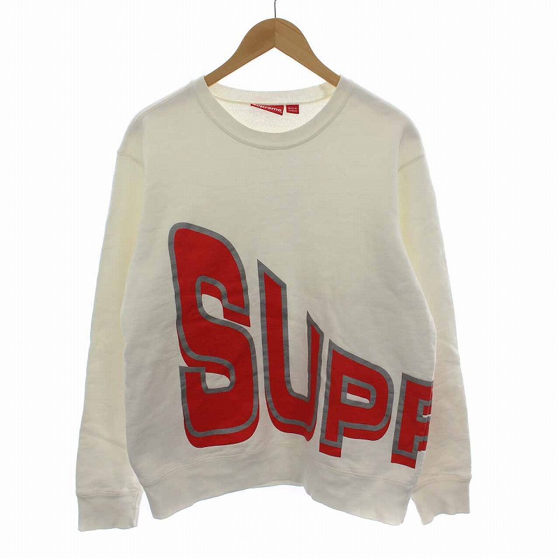 シュプリーム SUPREME 18SS SIDE ARC CREWNECK クルーネック 