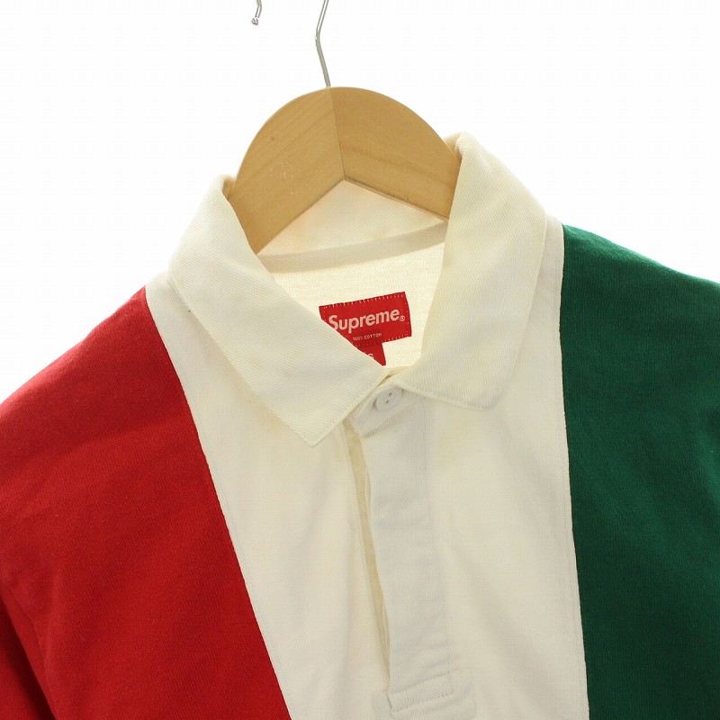 シュプリーム SUPREME 16AW SPRIT RUGBY ポロシャツ ラガーシャツ 長袖 