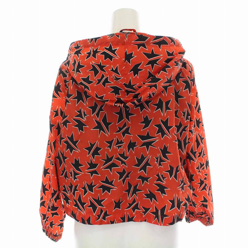 ミュウミュウ miumiu ジャケット ナイロン パーカー フリル ジップ