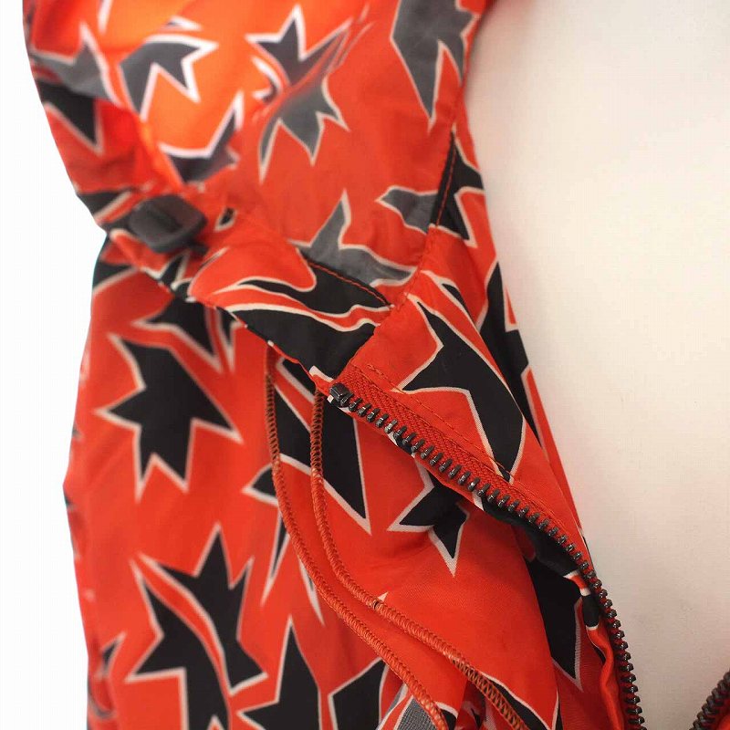 ミュウミュウ miumiu ジャケット ナイロン パーカー フリル ジップ