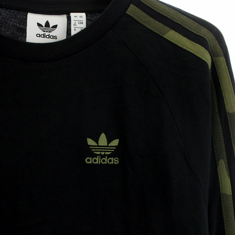 限定値下げ♪adidas originals★カモ柄★長袖Tシャツ☆XL adidas Originals - 【adidas Originals】カモ柄 スリーストライプス