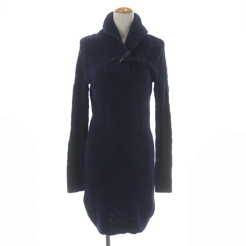 ラルフローレン ラグビー RALPH LAUREN RUGBY ニットワンピース ひざ丈