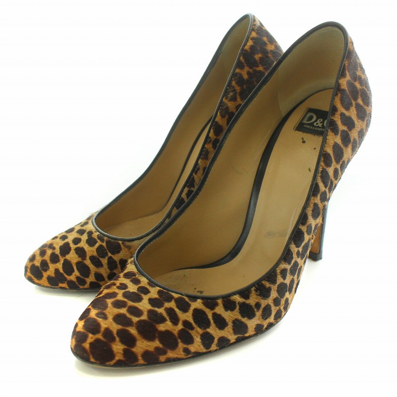 ディー&ジー ドルガバ ドルチェ&ガッバーナ D&G パンプス ハイヒール  