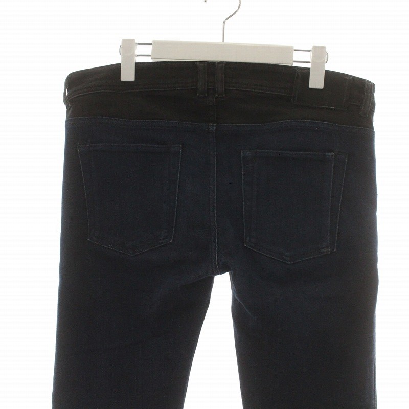 「DIESEL/ディーゼル」BLACK GOLDサイドライン入りデニムジーンズ（黒）  ディーゼルブラックゴールド ジーンズの通販