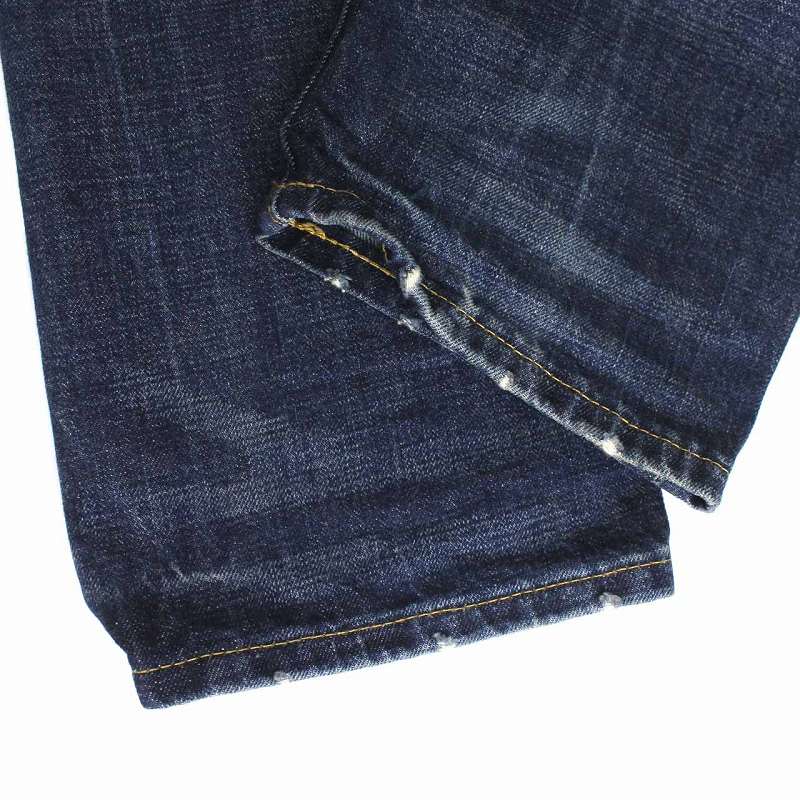 ポロ ラルフローレン POLO RALPH LAUREN デニムパンツ ジーンズ ダメージ加工 W30 L30 紺 ネイビー /YM メンズ