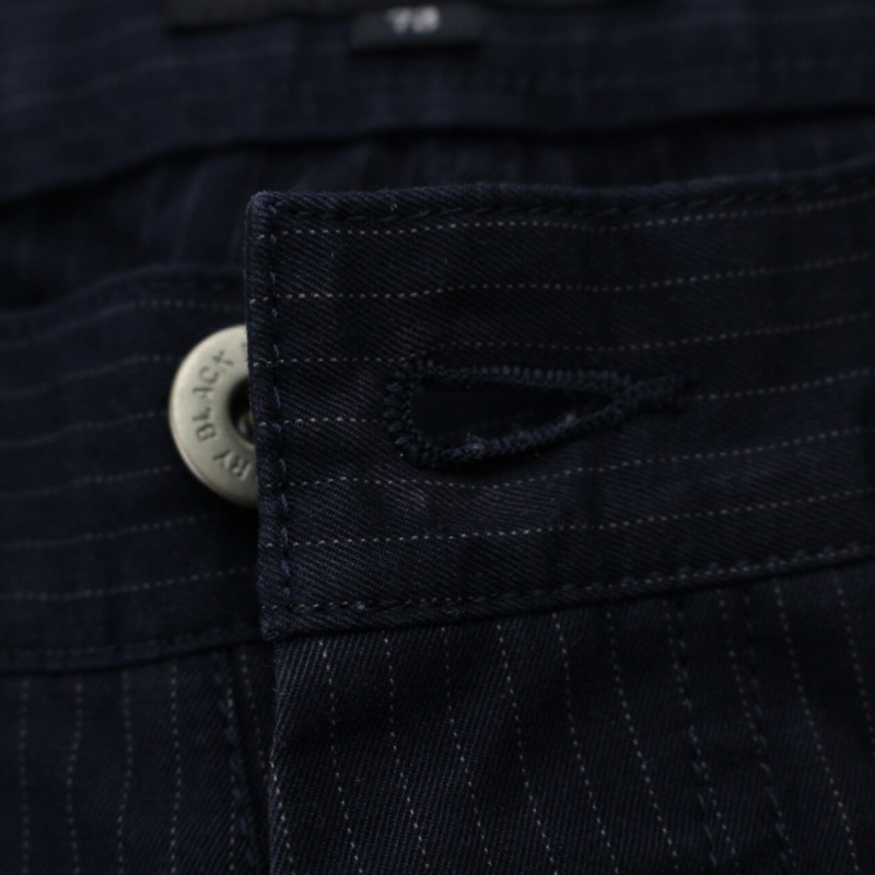 BURBERRY BLUE LABEL】ブラック ワイドパンツ BURBERRY BLUE LABEL