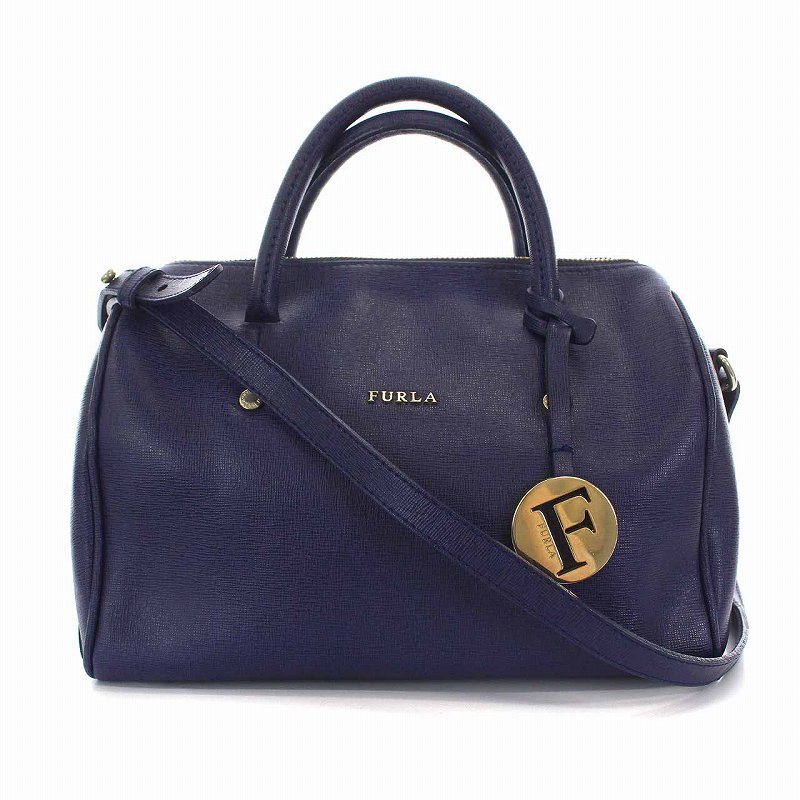 フルラ FURLA ミニボストンバッグ ハンドバッグ ショルダーバッグ 2WAY 