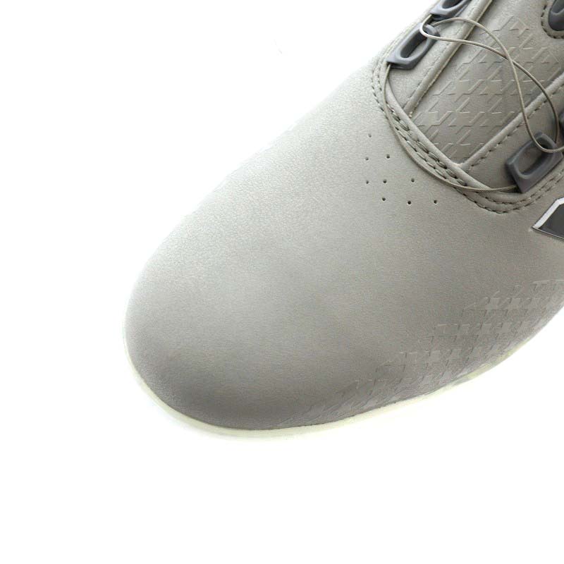 【美品】NEW BALANCE ニューバランス MG1000GY ゴルフシューズ グレー系 26 [240001203318]【中古】メンズ ニューバランス NEW BALANCE MG1000GY ゴルフシューズ スニーカー 26.5