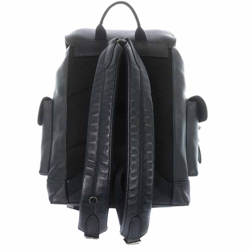 コーチ COACH ハドソン HUDSON リュックサック バックパック レザー 黒 