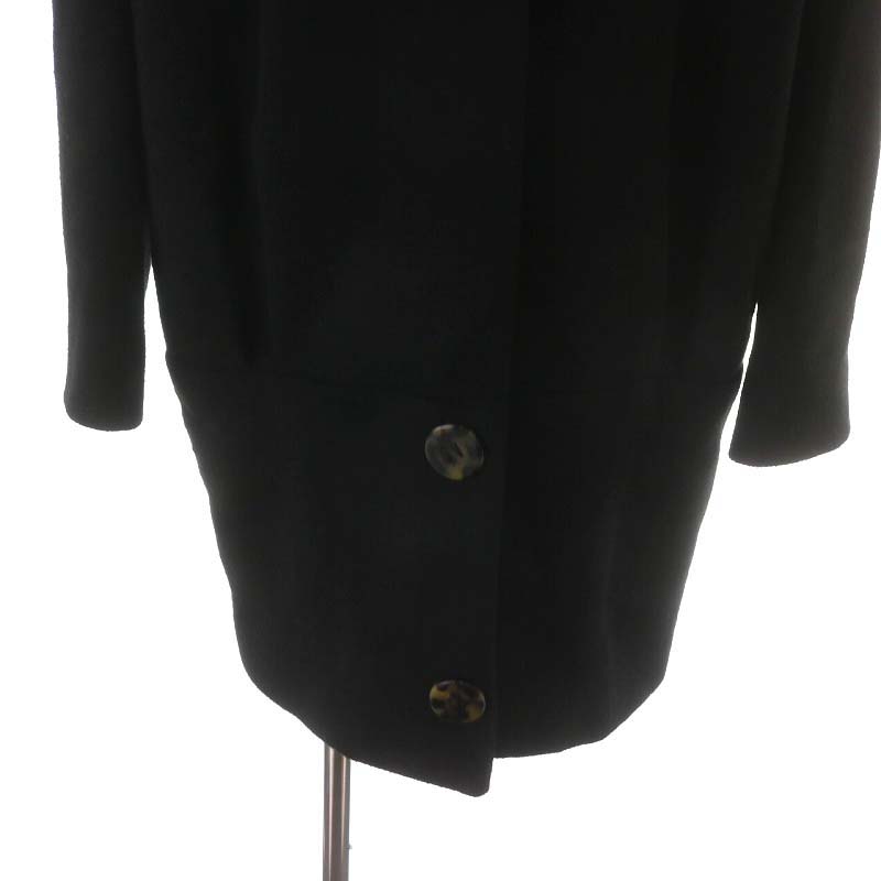 MIU MIU ミュウミュウ ステンカラーコート ジャケット ミドル丈 ブラック miumiu(ミュウミュウ) 00's Archive Nylon Quilted Stencil