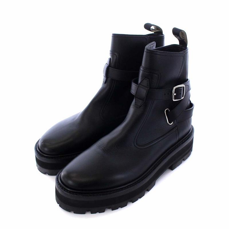 セリーヌ CELINE 22SS バルキー ジョッパーブーツ カーフスキン 