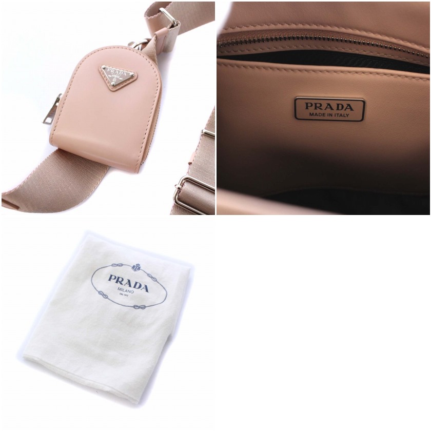 プラダ PRADA 21SS SPAZZOLATO 三角プレート トートバッグ 