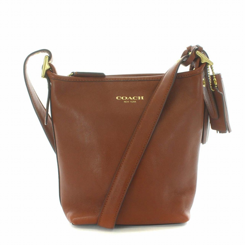 コーチ COACH レガシー Legacy ショルダーバッグ レザー タッセル ロゴ 