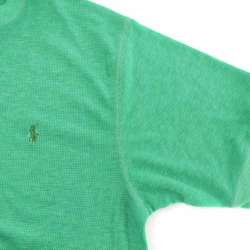新品タグ付き★ラルフローレン 長袖カットソー Mサイズ グリーン緑 ロンT ポロ ラルフローレン POLO RALPH LAUREN Tシャツ カットソー