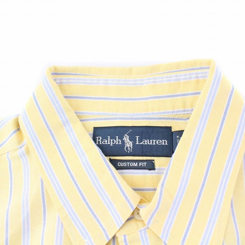 ラルフローレン RALPH LAUREN 半袖 ボタンダウンシャツ ストライプ 