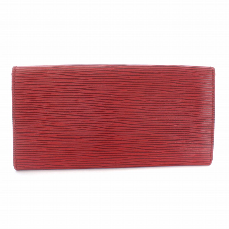 ルイヴィトン LOUIS VUITTON マルティエ MALLETIER エピ 長財布 札入れ 