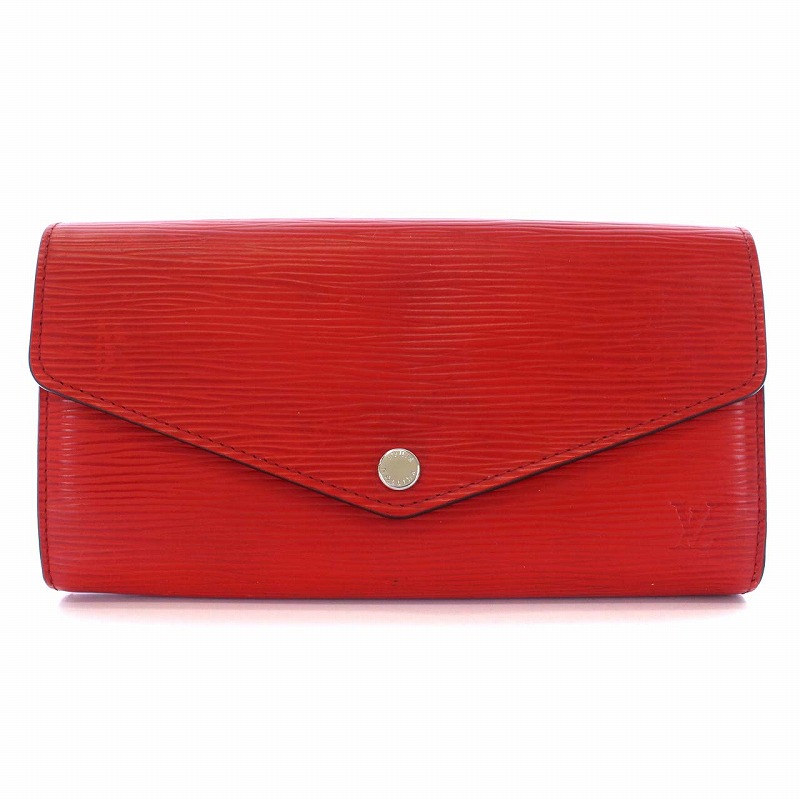 ルイヴィトン LOUIS VUITTON ポルトフォイユ サラ エピ 長財布 二 