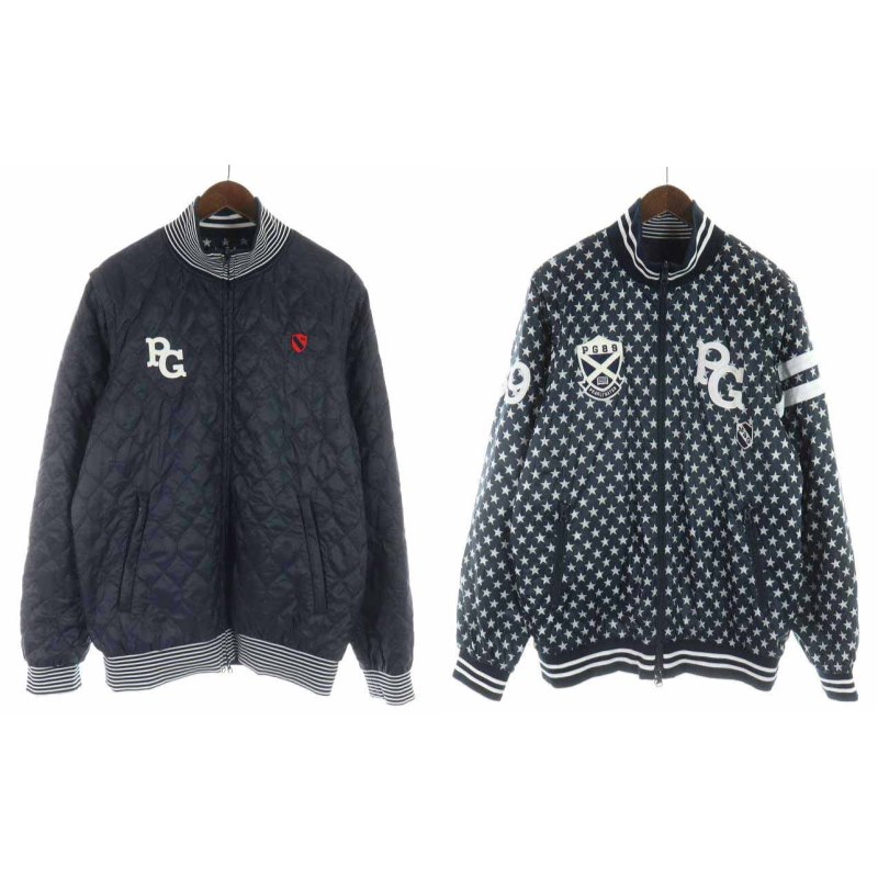 PEARLY 痒く GATES パーリーゲイツ 星柄 ジップパーカー サイズ4 