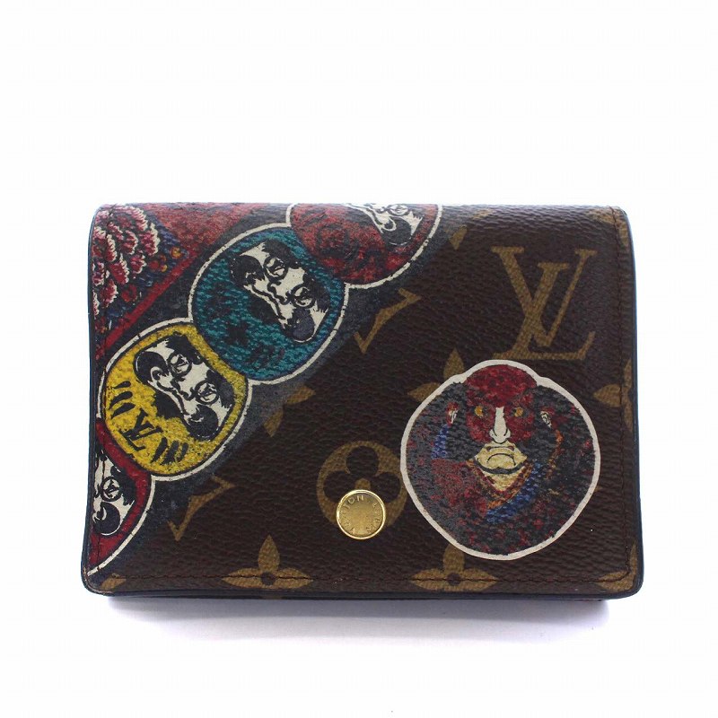 ルイヴィトン LOUIS VUITTON 山本寛斎コラボ 達磨 歌舞伎 