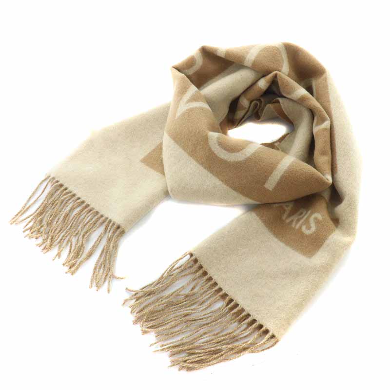 ルイヴィトン LOUIS VUITTON エシャルプ バローダ マフラー フリンジ  