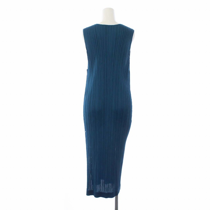 PLEATS PLEASE ノースリーブロングワンピース - www.arayar.com
